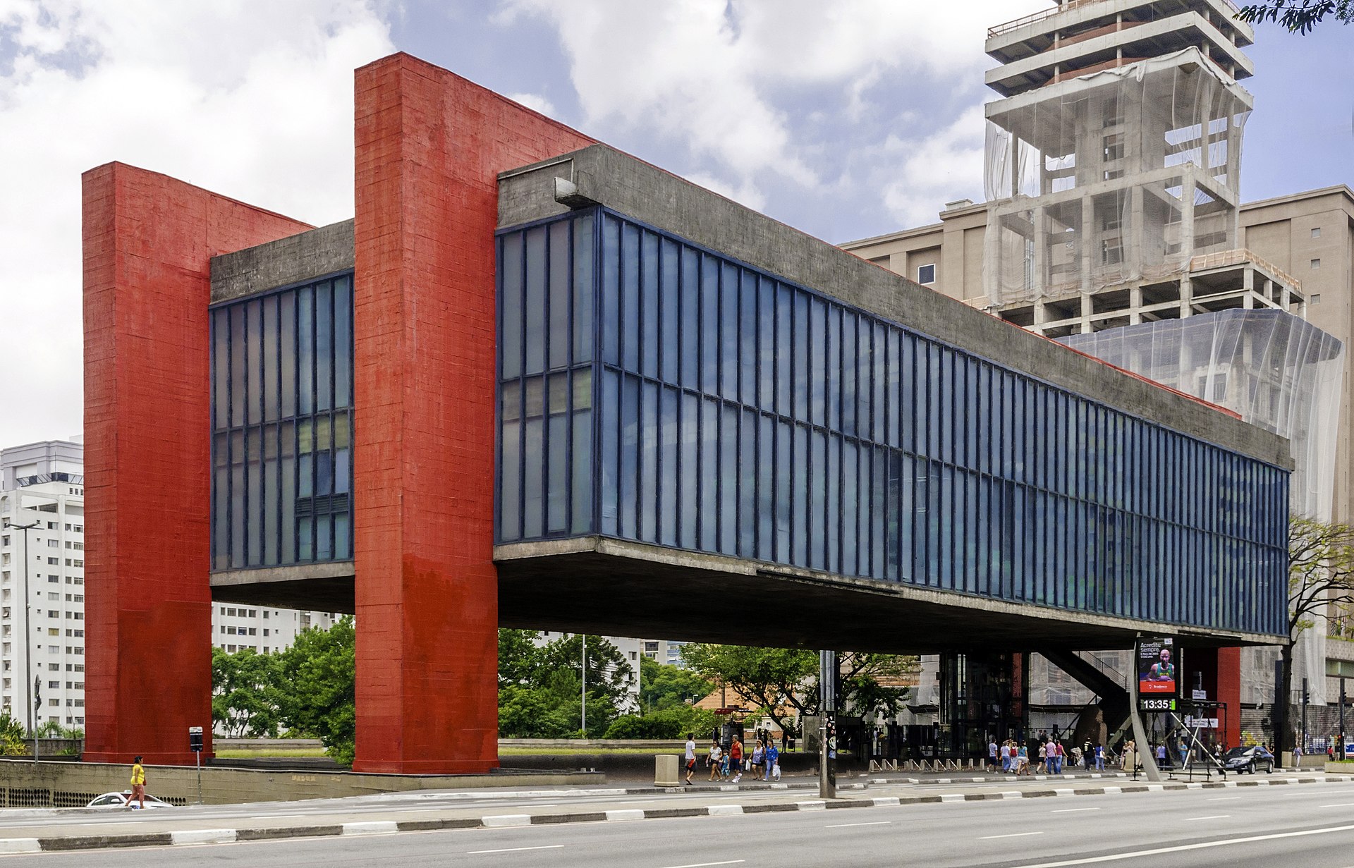 MASP na Avenida Paulista, em São Paulo